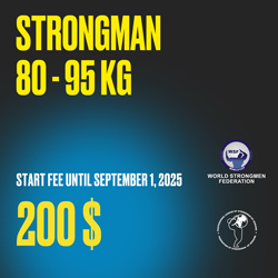STRONGMAN 80-95 kg
