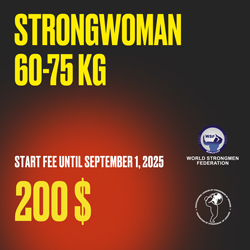 STRONGWOMAN 60-75 kg