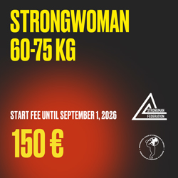 STRONGWOMAN 60-75 kg