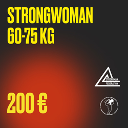 STRONGWOMAN 60-75 kg