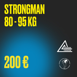 STRONGMAN 80-95 kg