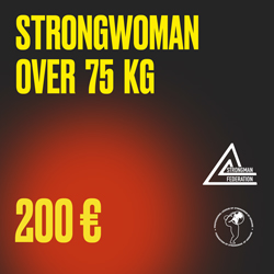 STRONGWOMAN Over 75 kg